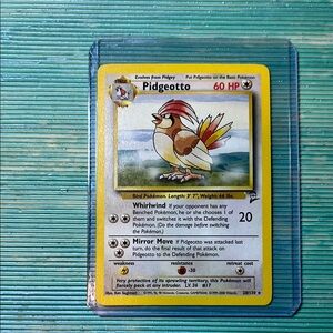 Pidgeotto 1999 Base Set Pokémon Trading Card